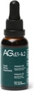AG1 D3-vitamin K2 dråber, 1000IE D3-vitamin og 100mcg K2-vitamin pr. servering, understøtter knogletæthed og kalciumabsorption (Atletisk Grønne)