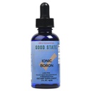 God tilstand: 124; ionbor: 124; naturligt stof: 124; flydende koncentrat: 124; Nano sized Mineral Technology: 124; Professional Grade: 124; 10 dråber: 1 mg: 124; 1,6 fl oz flaske