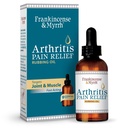 Frankincense og Myrra Arthritis Pain Relief Rubbing Oil - Arthritis Pain Reliever med Frankincense Essential Oil for Sciatica, Lavere Ryg, Neck, Hands, Knips, Joints og Skuldre, 2 fl.oz. - 1 pakke