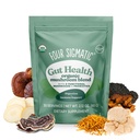Fire Sigmatic Gut Health Mushroom Blend Buddy 124; Organic Mushroom Powder Complex med Tyrkiet Hale, Lions Mane, Cordyceps, Chaga, Probiotika og mere 124; Natural Immunforsvar Support Supplement 124; 30 Servere