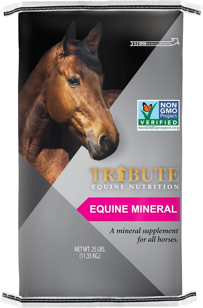 Non- GMO equin 12- 8 Mineraltilskud, 25 lb