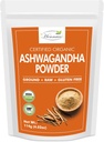 Organic Ashwagandha Powder against 124; Resealable Zip Lock Pouch- 124; Withania Somnifera fra India against 124; USDA Organic Measures 124; Non- GMO Measure 124; Pure & Natural Herbal Ashwagandha Powder Measure 124; 114 Bedste (4 OZ)