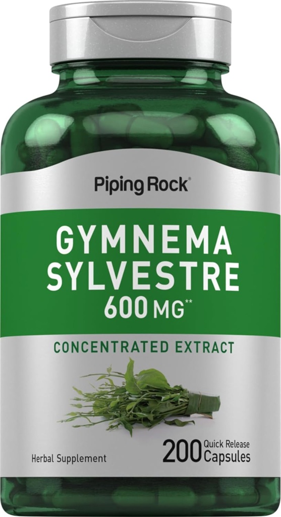 Piping Rock Gymnema Sylvestre Kosttilskud 600 mg