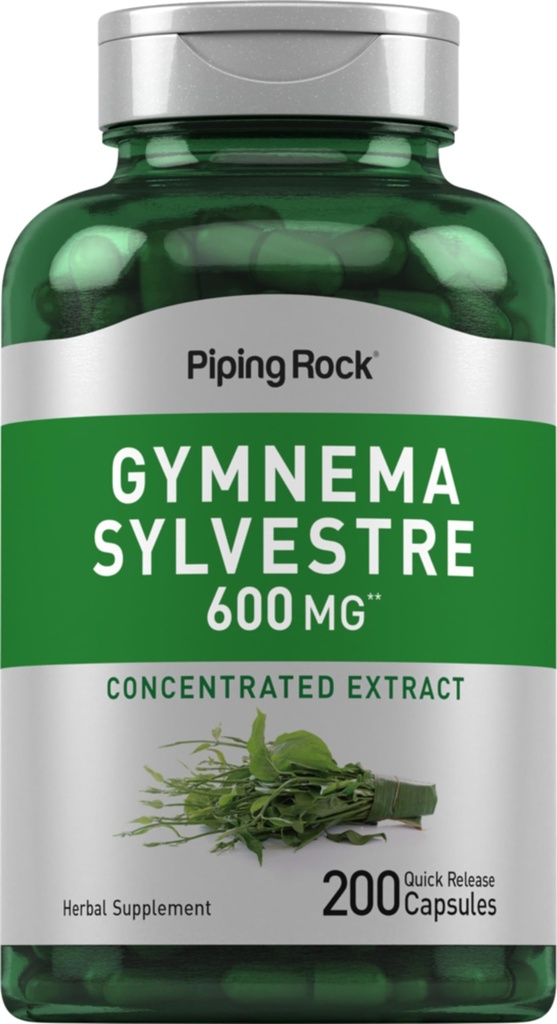 Piping Rock Gymnema Sylvestre Kosttilskud 600 mg