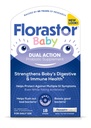 Florastor Baby Daily Probiotic Supplement, Powder mixes with Milk, Formel or Soft Foods, Saccharomyces Boulardii CNCM I- 745 (18 Powder Sticks)