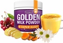 Turmaquik 3.2 Ounce Organic Golden Moon Milk Powder - Super Sleep Blend med Melatonin, Valerian, Kamille, Lemon Balm, Turmerisk, Ginger, Black Pepper, Curcumin, Kanel, og Cardamom