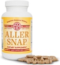 Snap dynasti Aller Snap - 120ct kapsler, pakke med 1 - Plant baseret Sæsonstøtte til sund Histamine Response, Histamine Support Supplement, Ingen Kontraindikationer