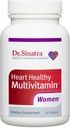 Dr. Sinatra Heart Sund Multivitamin til kvinder med D-vitamin 1000 IE, A, B12, C, E, biotin, folat og zink, 90 tabletter (30- Day Supply)
