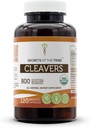 Secrets of the Tribe Cleavers USDA Organic Measures 124; Lavet med vegetariske kapsler og Certified Organic Cleavers (Galium aparine) Tørret Herb (120 Kapsler)