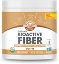 Manitoba Høst Organic BioActive Fiber Supplement med 6g Fiber per servering, fordøjelig Hamp & Psyllium Husk Powder, Non- GMO, Vegan og Kosher, 8oz, kaffe