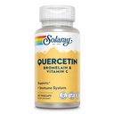 SOLARAY Quercetin med Bromelain og C-vitamin - immuntilskud - Antioxidant og Heart Health Complex med Quercetin 500mg og 1235mg VIT C - Vegan, 60- Day Garanti, 30 Serv, 60 VegCaps