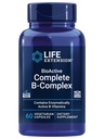Life Extension BioActive Complex B- Complex, Heart, Brain and Nerve Support, Sund energi, Metabolisme, Complete B Complex, 60 Vegetariske Kapsler