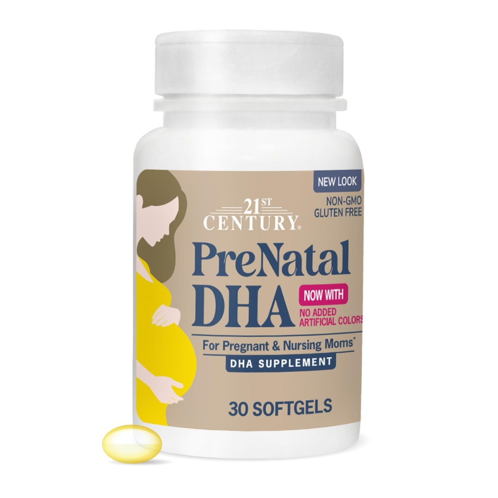 21. århundrede PreNatal DHA Softgels, 30 Greve