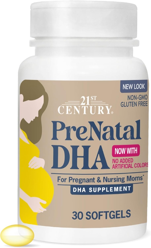 21. århundrede PreNatal DHA Softgels, 30 Greve