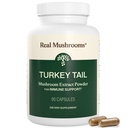 Ægte svampe Tyrkiet Tail Kapsler - Organic Mushroom Extract for Wellness & Daily Rhythm - Vegan, Non- GMO, Ingen Fillers Tyrkiet Tail Extract - 90 Count Mushroom Supplement