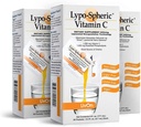 LivOn Laboratories Lypo- Spheric Vitamin C - 3 kartoner (90 Pakninger) - 1. 000 mg C - 1. 000 mg Essential Phospholipids Per Packet - Liposome indkapslet for forbedret absorption - 100% Non- GMO
