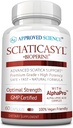 Approved Science Sciaticasyl - Optimal Sciatic Nerve Support - B Vitamins, Magnesium, Alpha-Lipoic Acid, BioPerine - Vegan - 60 Capsules