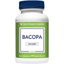 Den Vitamin Shoppe Bacopa 500MG (Bacopa Monnieri), Klinisk Studerede Ingrediens, Herbal Brain Support Supplement, En gang daglig (100 kapsler)