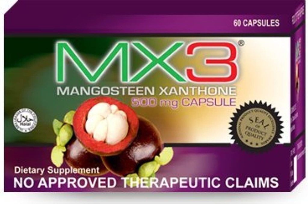 MX3 Kapsler (Mangosteen Kapsler) 60caps