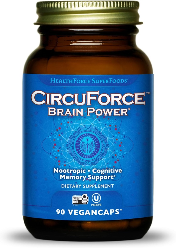 MENNESKELIGE SUPERFODER CircuForce Brain Power - 90 VeganCaps