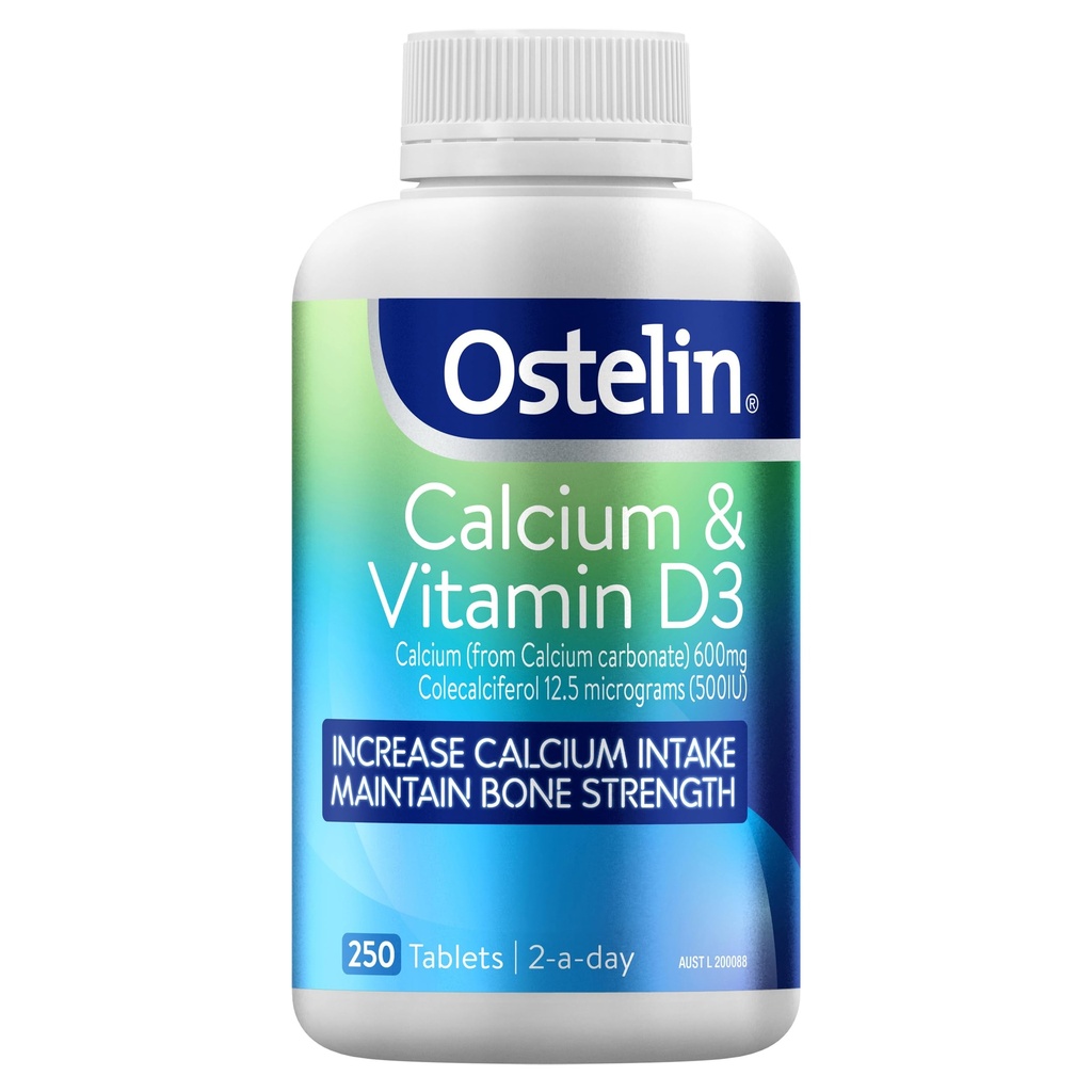 D-vitamin Plus Calcium x 250 tabletter