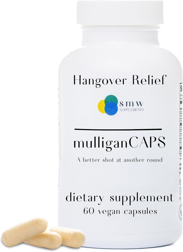 Pre- Celebration Blend: Prep, Party, Wake Up Refreshed and Energized, Boost Inddrivelse Efter drukning ved at forbedre leverfunktionen med antioxidanter, B Vitamin, Riboflavin - 60 ct.
