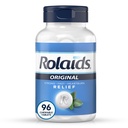 Rollads Original styrke Antacida, 96 tyggetabletter, Mint Flavor, Original styrke Heartburn Relief