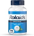 Rollads Original styrke Antacida, 96 tyggetabletter, Mint Flavor, Original styrke Heartburn Relief