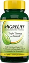 MigreLief Original Triple Terapi med Puracol - Nutritional Support til Migræne Lidere - 60 Caplets / 1 Måned Supply