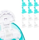 FireAnt Silicone Salt Pads Repills Kompatibel med Nasal Care, Genanvendelige Saline Pods Erstatningstilbehør, Easy Operation (12 Pack - Hvid 6 + Blå 6)