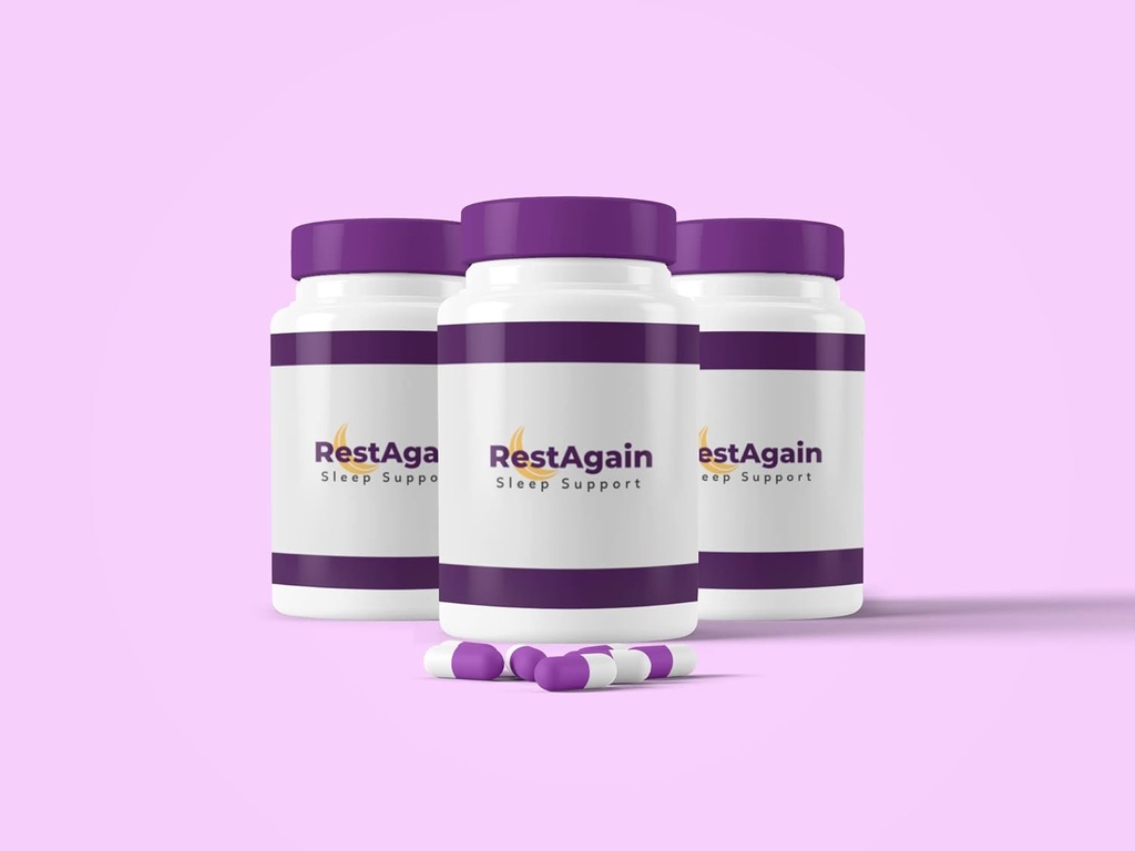 Restain Sleep Support - 90 kapsler, Melatonin, GABA, Magnesium, L Theanine, Ashwagandha og mere