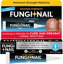 Fungi- Nail Pen Applikator Anti- Fungal Solution, Kills Svamp, der kan føre til Nail & Atlete Foot med Tolnaftate & Clinically proven to Cure and Prevent Fungal Infektioner, 0,101 Fl Oz (pakke med 1)