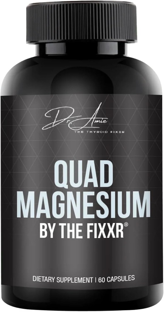 Quad Magnesium af Dr. Amie; 4 former for Magnesium 500 mg per servering