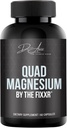 Quad Magnesium by Dr. Amie | 4 Forms of Magnesium 500 mg per Serving | Formulated with Aquamin to Help with Digestion and Absorption | 30 Day Supply, 60 Capsules