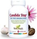 NEW ROOTS HERBAL Candida Cleanse Detox Supplement (90 Capsules), Stop Candida Overgrowth, Support Balanced Intestinal Flora & Yeast Balance with 11 Potent Herbs + Probiotics, Digestion Relief