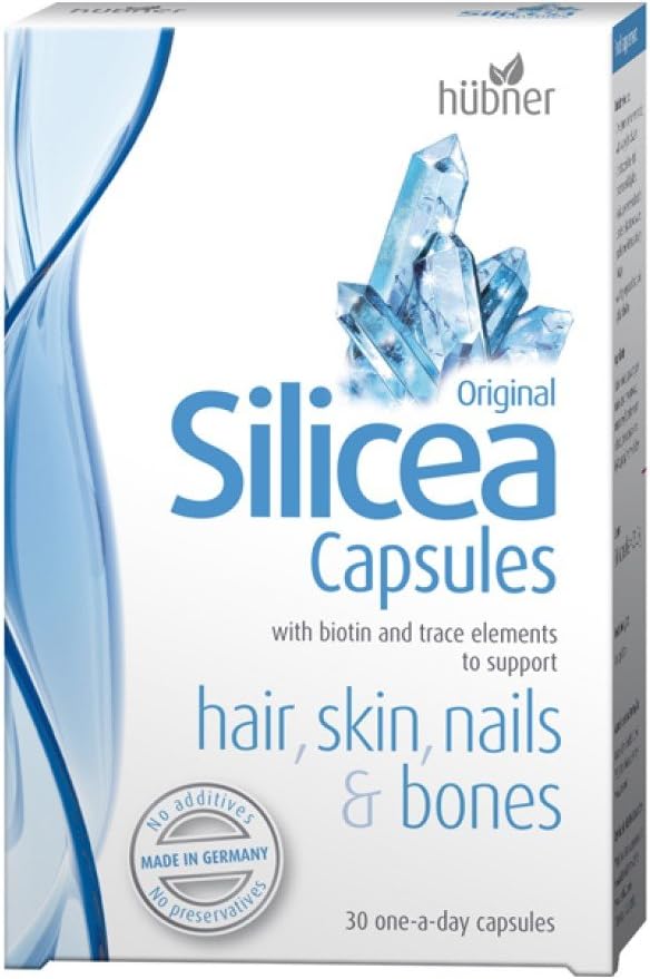 Hubner Silicea Hår, Hud, Bones og Nails Kapsler Pack med 30