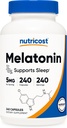 Nutricost Melatonin 5mg, 240 kapsler - 5mg per servering, non- GMO, gluten fri