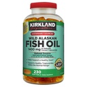 Kirkland Signature Kirkland Signature Wild Alaska Fish Oil 1400 mg Kosttilskud (Netcount 230 Soft Gels), 230Count ()