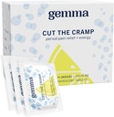 Gemma Cut krampe - hurtig menstruation krampe & periode smertestillende - Multi- symptomformel Treats menstruation kramper, træthed, bloating, hovedpine i 15 minutter