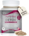 Liz Cruz Delicate Detox - Enzymes Supplement, Kosttilskud, Medicin-Grade Protease Enzymes, Daily Essential Enzymes for Detox, Non- GMO, 120 Veggie Capsules