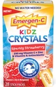 Emergen- C Kidz krystaller, On- The- Go immunforsvar supplement med C-vitamin, B-vitaminer, zink og mangan, Sparkly Strawberry - 28 Stick Packs