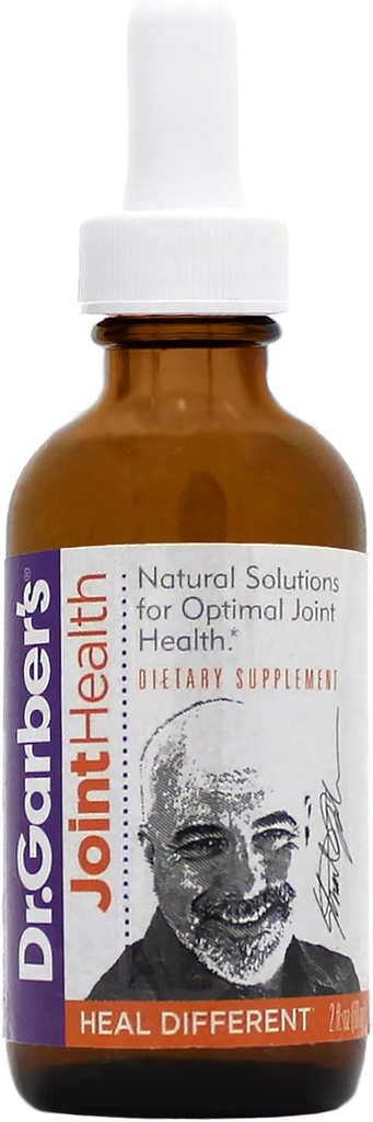 Dr. Garber's Natural Solutions Joint Health Oral Drops - Gemmotherapy Liquid Supplement for Healthy Joint Support & Function, Joint Repair, and Improved Mobility & Flexibility - 60ml