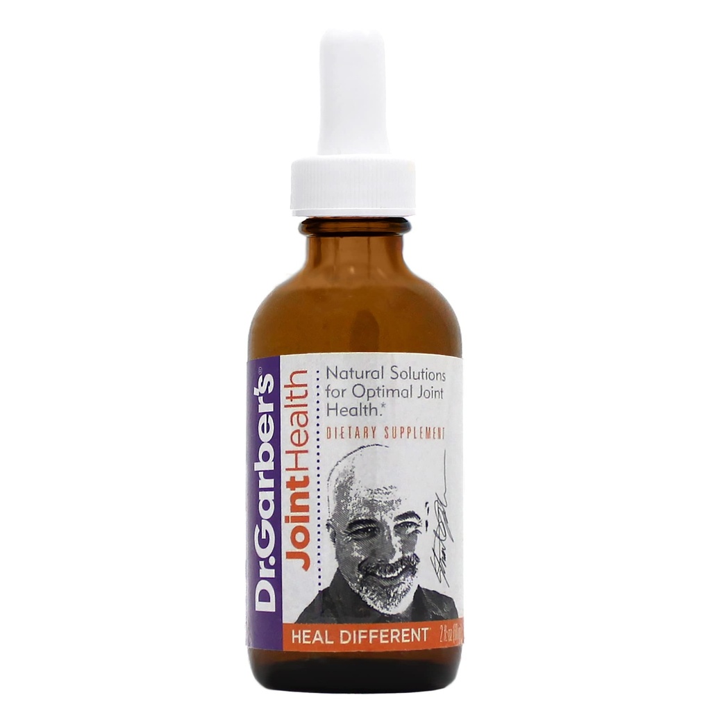 Dr. Garbers Natural Solutions Joint Health Oral Drops - Gemmerapi flydende supplement til sund fælles støtte & funktion, fælles reparation, og forbedret mobilitet & fleksibilitet - 60ml