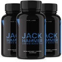 rize laboratorier - Jack Hammer Libido Booster supplement til mænd, kraftfuld Alle naturlige formel til at forbedre ydeevne (180 kapsler)