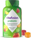 Vitafusion Probiotiske Gummy Kosttilskud, Hindbær, Peach og Mango Flavors, Probiotiske Nutritional Kosttilskud med 5 Millioner CFU 'er, 35 Day Supply, 70 Greve