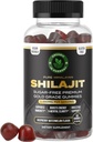 30. 000 MG Pure Organic Shilajit Gummies for Mænd & Kvinder, Sugar- Free Shilajit Supplement, 85 + Trace Minerals & Fulvic Acid - Forbedre Congitive & Mood, Immunity and Energy, 60 Gummies.