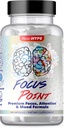 Focus Point - Premium Non- Stimulant Focus, Opmærksomhed og Mood Support