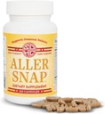 Snap dynasty Aller Snap - 60ct kapsler, pakke med 1 - Plant baseret Sæsonstøtte til sund Histamine Response, Histamine Support Supplement, Ingen Kontraindikationer