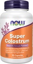 Now Foods Supplements, Super Colostrum 500 mg, naturligt forekommende immunoglobuliner med ImmunEnhancer ™, Olive Leaf Extract og Astragalus Root, 90 Veg kapsler