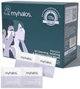 MyHalos ® 48 Hydrating Eyelid Wipes for Tør Øje Relief - Fugtgivende & beroligende Eye Wipes med Tea Tree - Hjælper med Blepharitis & Computer Vision Syndrome, Blepharitis Treatment for Eyelids, Cleanser